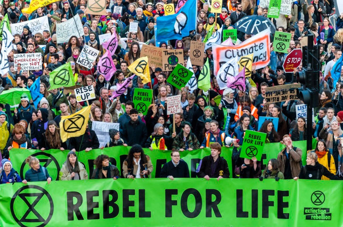 extinction rebellion rebel for life linkedIn