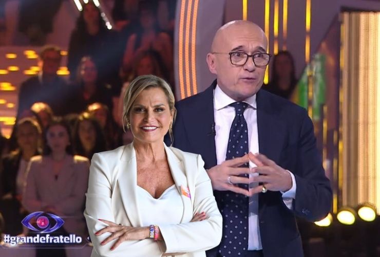 Simona Ventura e Alfonso Signorini