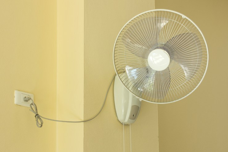 Ventilatore da muro
