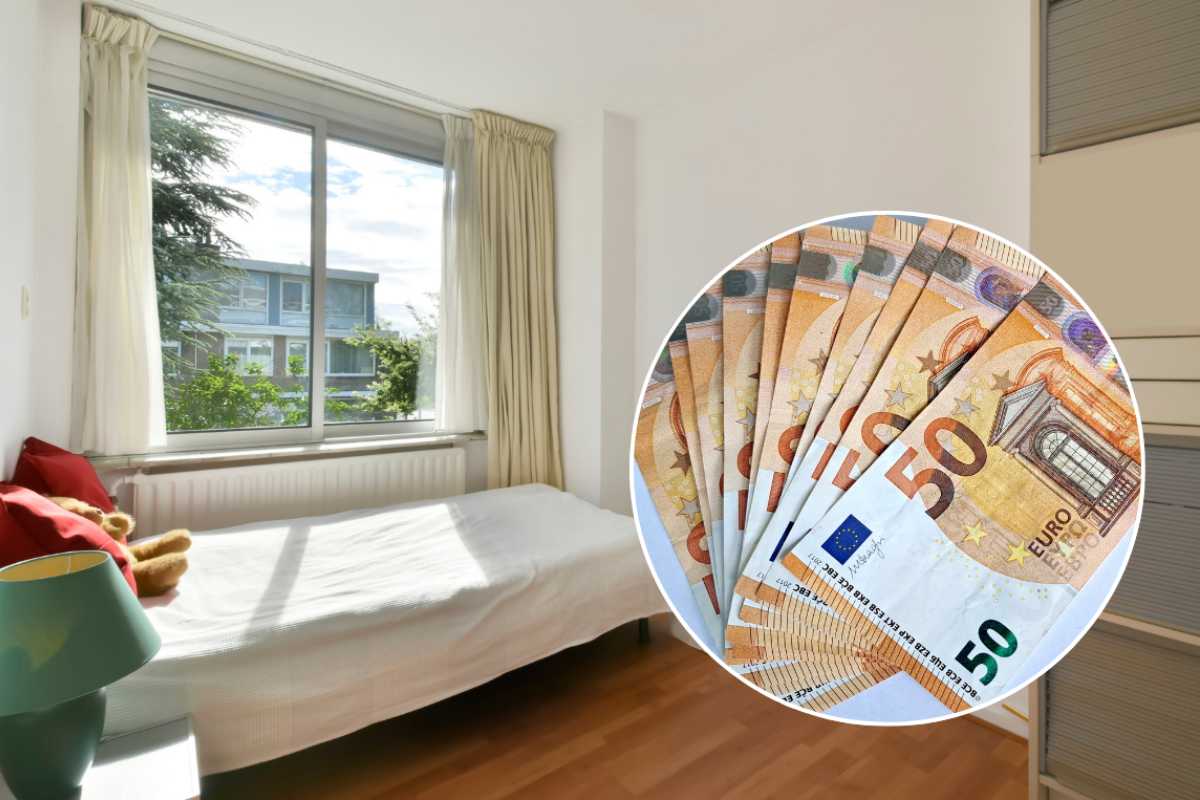 camera e banconote da 50 euro