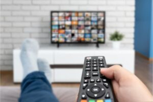 Cambiare canale con telecomando