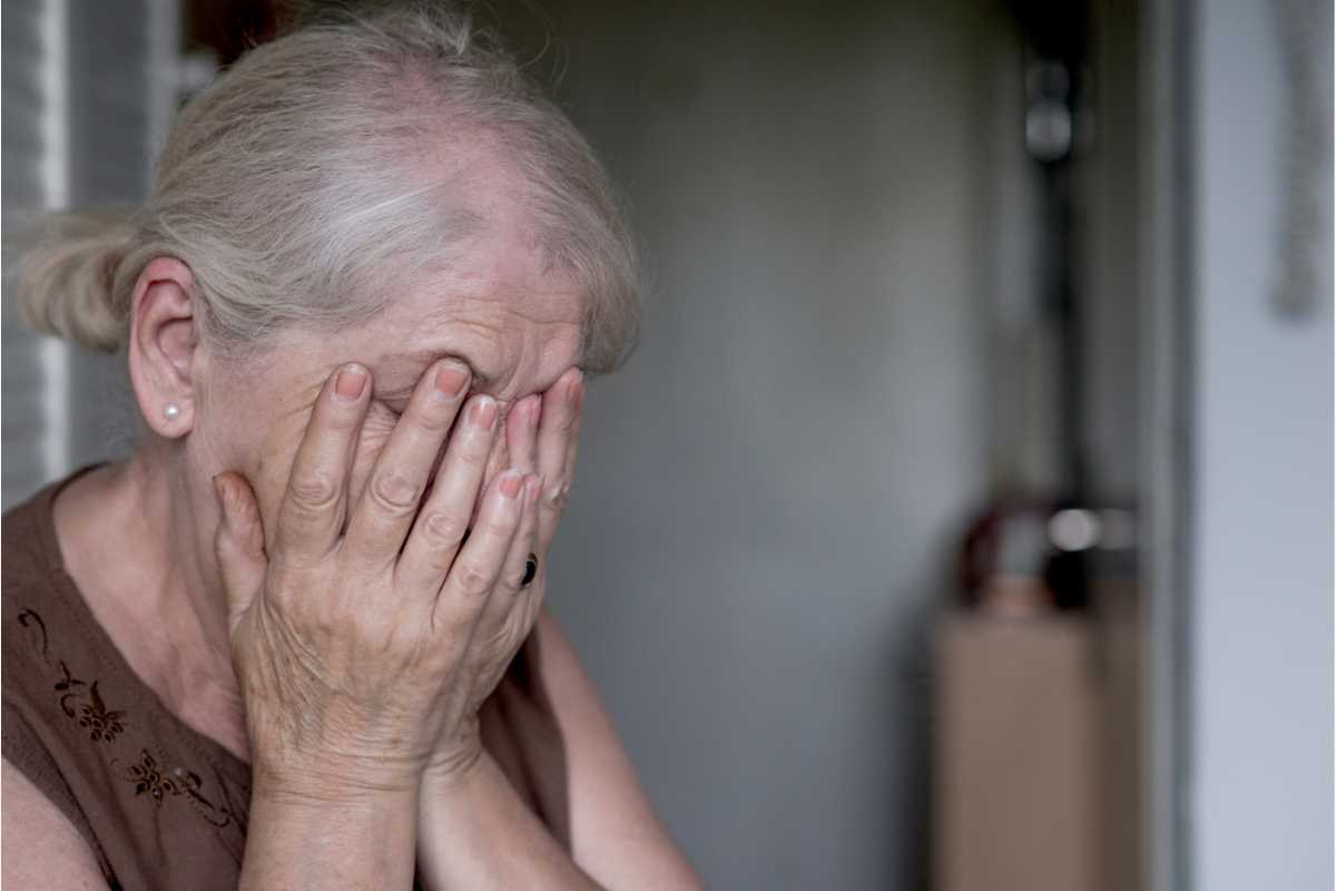 Donna triste