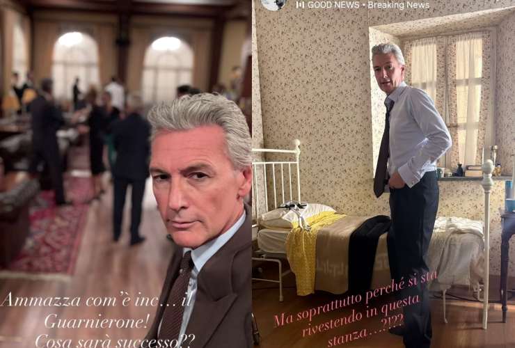 roberto farnesi su Instagram nei panni di Umberto